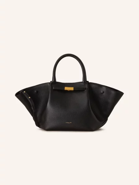 Demellier Torebka Midi New York schwarz szara