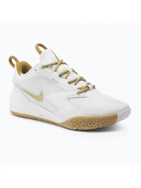Обувки за волейбол Nike Zoom Hyperace 3 бяло/златно/фотонен прах бяло