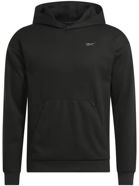 Hanorac cu glugă Reebok negru