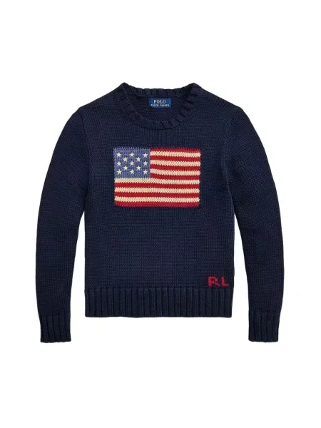 Sweter Polo Ralph Lauren granatowy