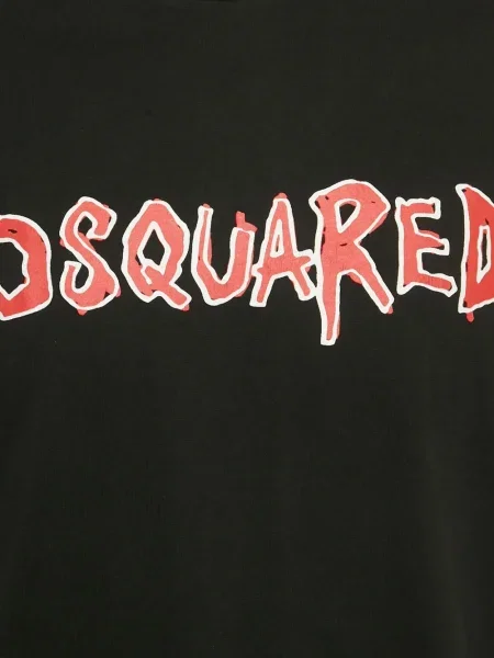 Tricou Dsquared2 cu imagine negru