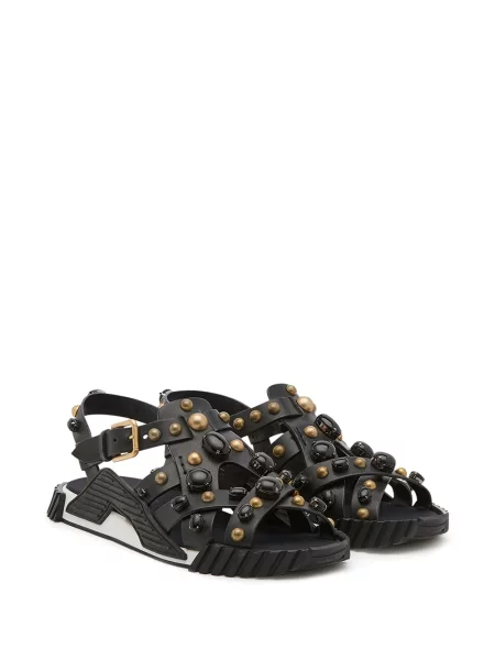Sandale Dolce & Gabbana cu tepi negru