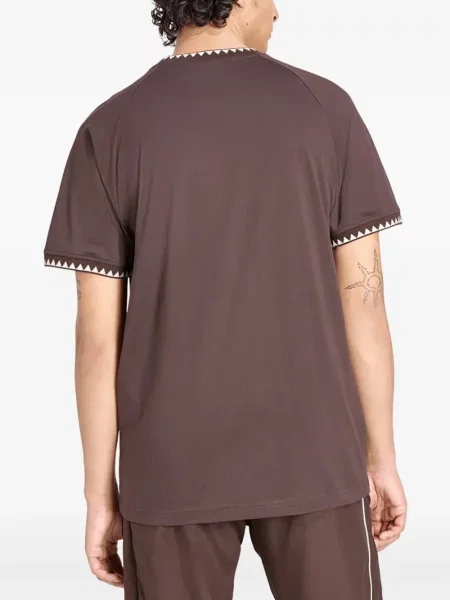 Τρέξιμο με κολάρο γιλέκο Adidas με κέντημα λευκό