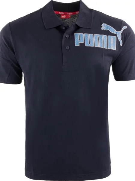 Koszulka polo Puma niebieska