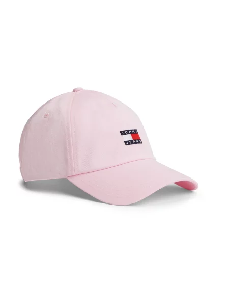 Tommy Jeans Șapcă HERITAGE bleumarin / roz / roșu alb
