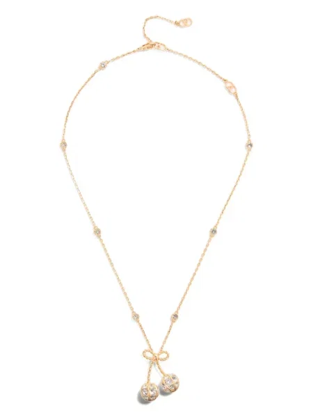 Colier Valentino Garavani de cristal auriu