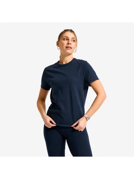 Koszulka fitness Domyos niebieska