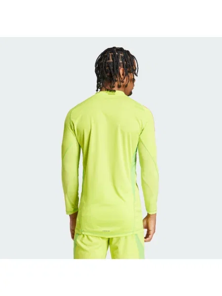 Dlouhé tričko s dlouhým rukávem Adidas s dlouhými rukávy jersey žluté