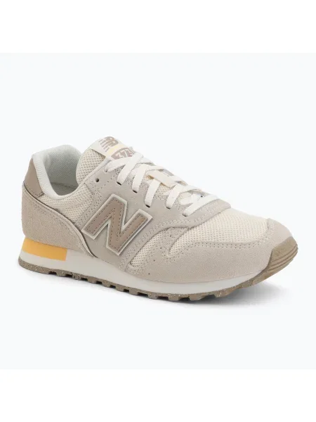 Lněné tenisky New Balance 373 béžové