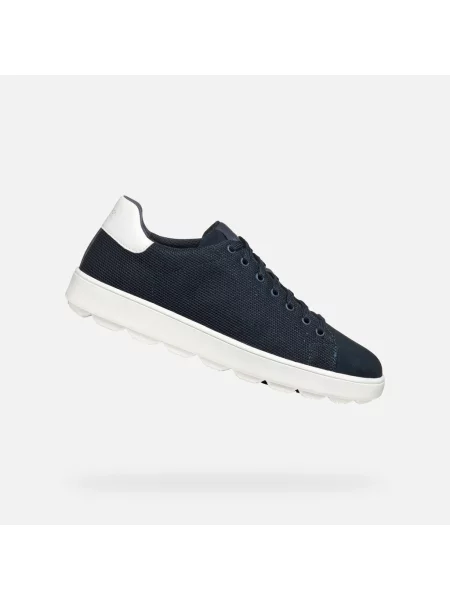 Sneakerși Geox albastru