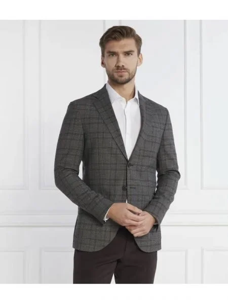 Joop! De lână sacou Dash | Extra slim fit gri