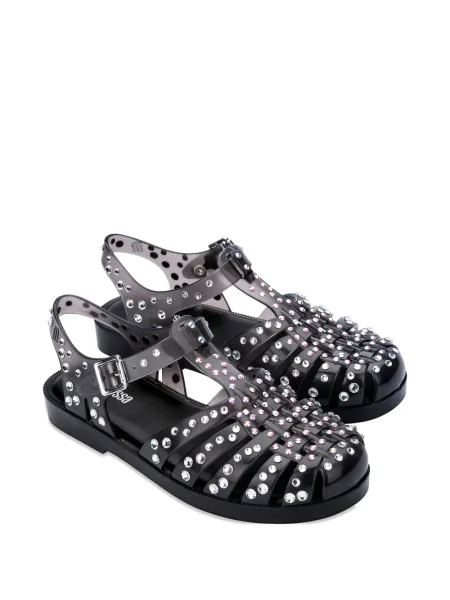 Sandale Melissa de cristal negru