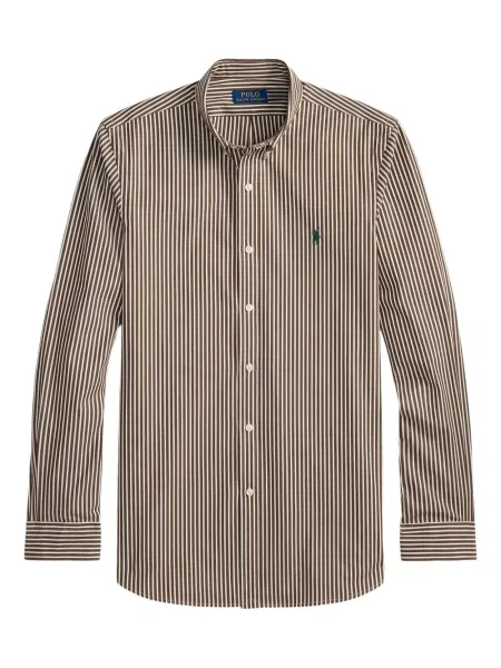 Μικρός κασκέτο Polo Ralph Lauren με χαμηλή μέση υφαίνω διαγωνίως πράσινο