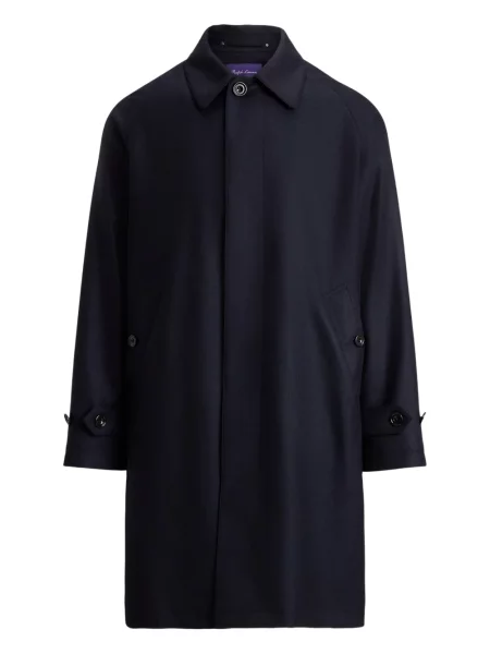 Палто Ralph Lauren Purple Label синьо
