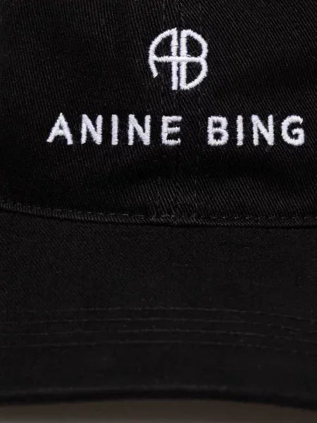 Șapcă Anine Bing cu broderie negru