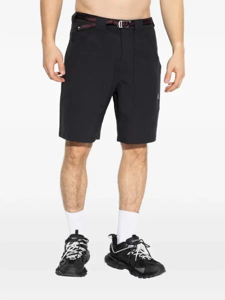 Pantaloni scurți Roa cu cataramă negru