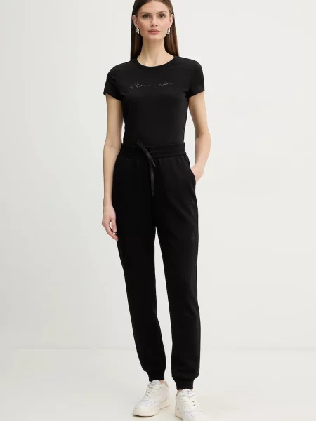Armani Exchange tričko černé