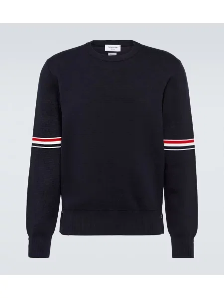 Pulover Thom Browne albastru