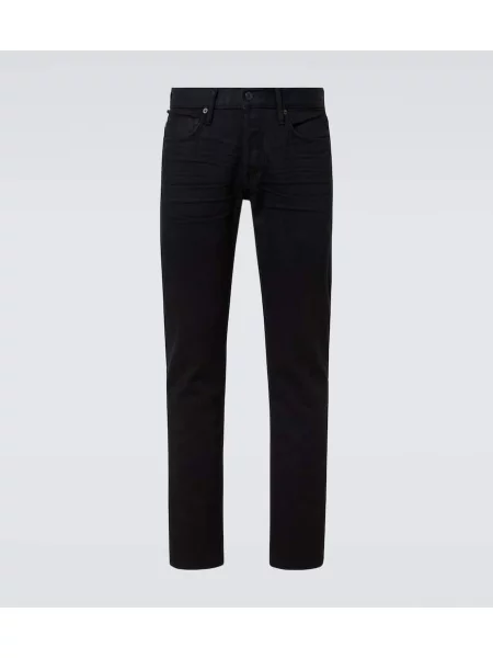 Дънки straight leg Tom Ford сиво