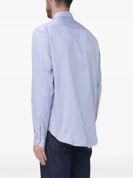 Lung cămașă Emporio Armani albastru
