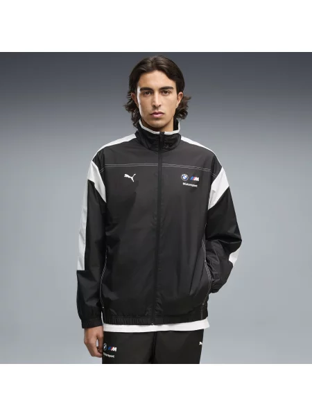 PUMA MÄ™ska tkana kurtka BMW M Motorsport Akcesoria S czarny