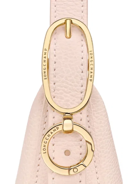 Geanta de piele Longchamp din piele roz