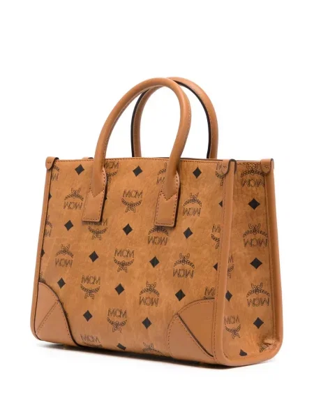 Geantă shopper Mcm maro