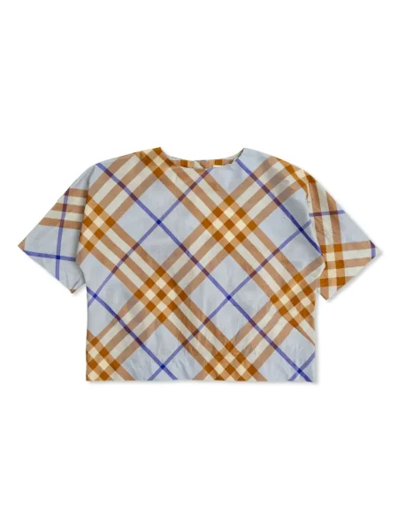 Koszula dziecięca Burberry niebieska