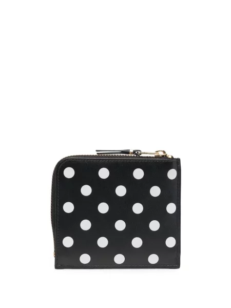 Taškuotas piniginė Comme Des Garçons Wallet juoda