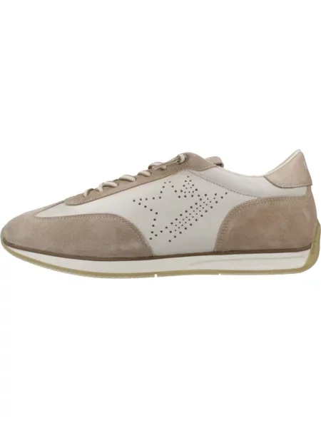 Sneakersy Cetti skórzane brązowe