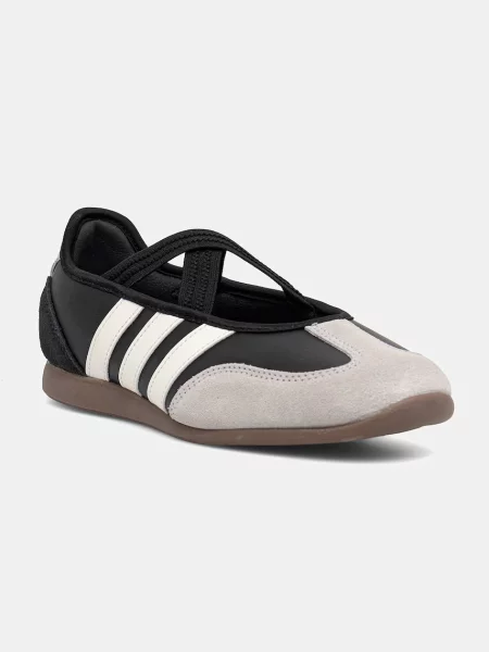 Adidas balerini de piele Barreda Mary Jane negru