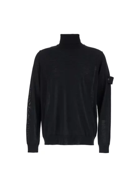 Sweter Stone Island z kamieniami czarny