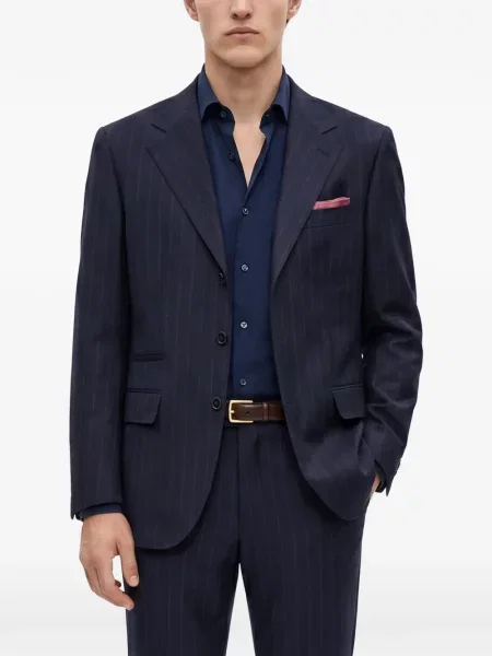 Sacou Brunello Cucinelli albastru