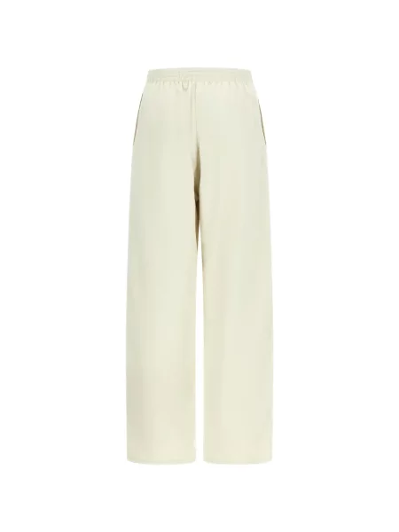 Pantaloni Balenciaga alergare alb