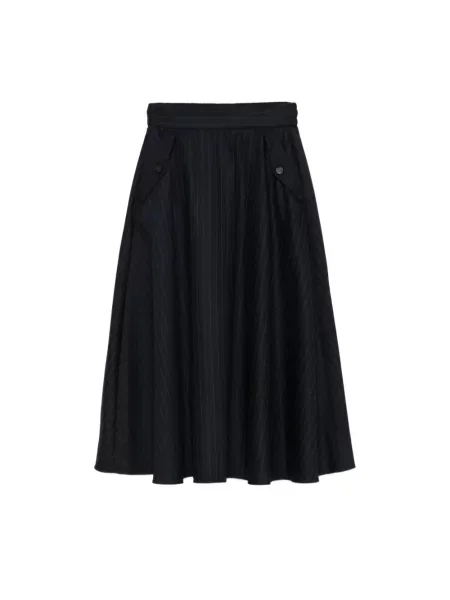 Spódnica midi Golden Goose niebieska