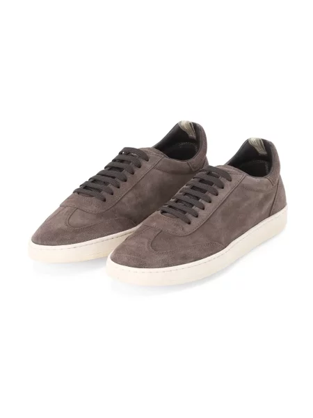 Sneakersy Officine Creative skórzane brązowe