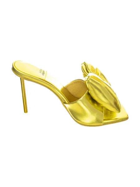 Klapki mules Jeffrey Campbell zielone