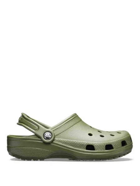 Жіноче Сабо Crocs синтетичний хакі