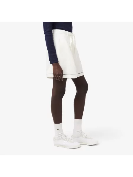Lacoste Szorty Oversize białe