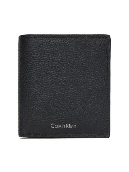 Calvin Klein Bőr pénztárca fekete