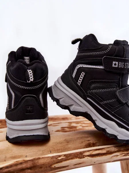 Gyerek félcipő Big Star Shoes fekete