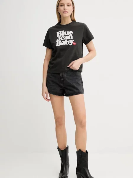 LEVI'S Džínsy čierny denim sivá