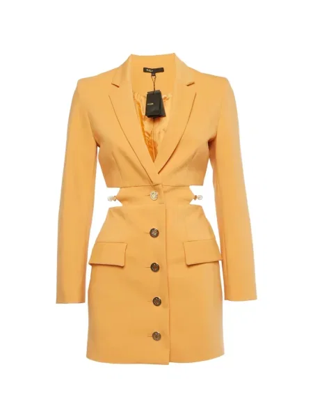 Rochie Maje ajurata de costum portocaliu