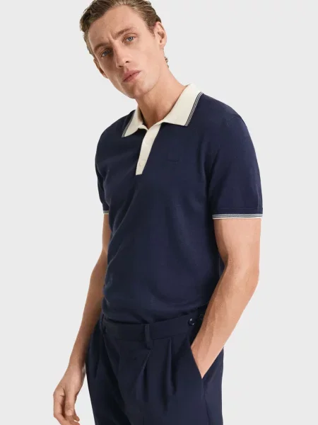 Свитер Gant из модала синий