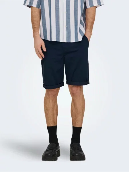 Only & Sons Pantaloni eleganți ONSSaul noapte albastru