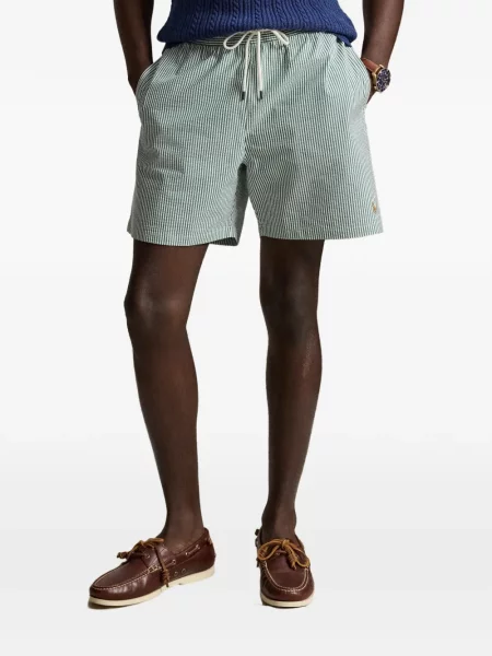 Kötött csíkos alsó Polo Ralph Lauren zöld