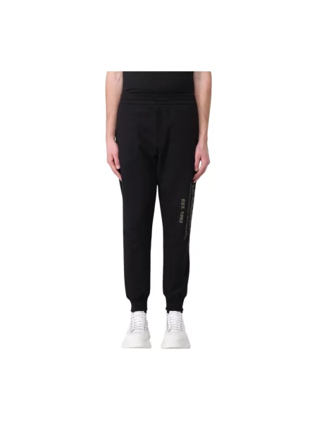 Spodnie Alexander Mcqueen czarne