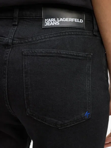 Blugi Karl Lagerfeld Jeans negru
