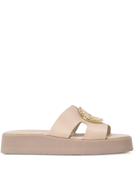 Bőr platform talpú medál Kotris Sandals