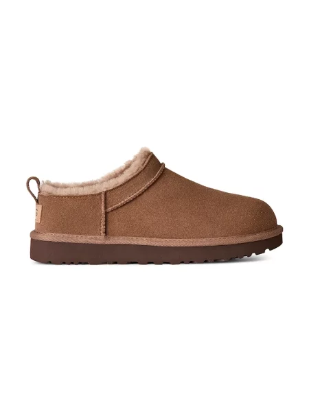 Pantofi Ugg din piele clasici bej